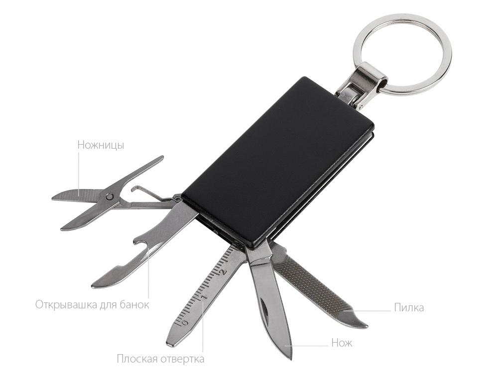 Мультитул-брелок 5-в-1 «Badge»