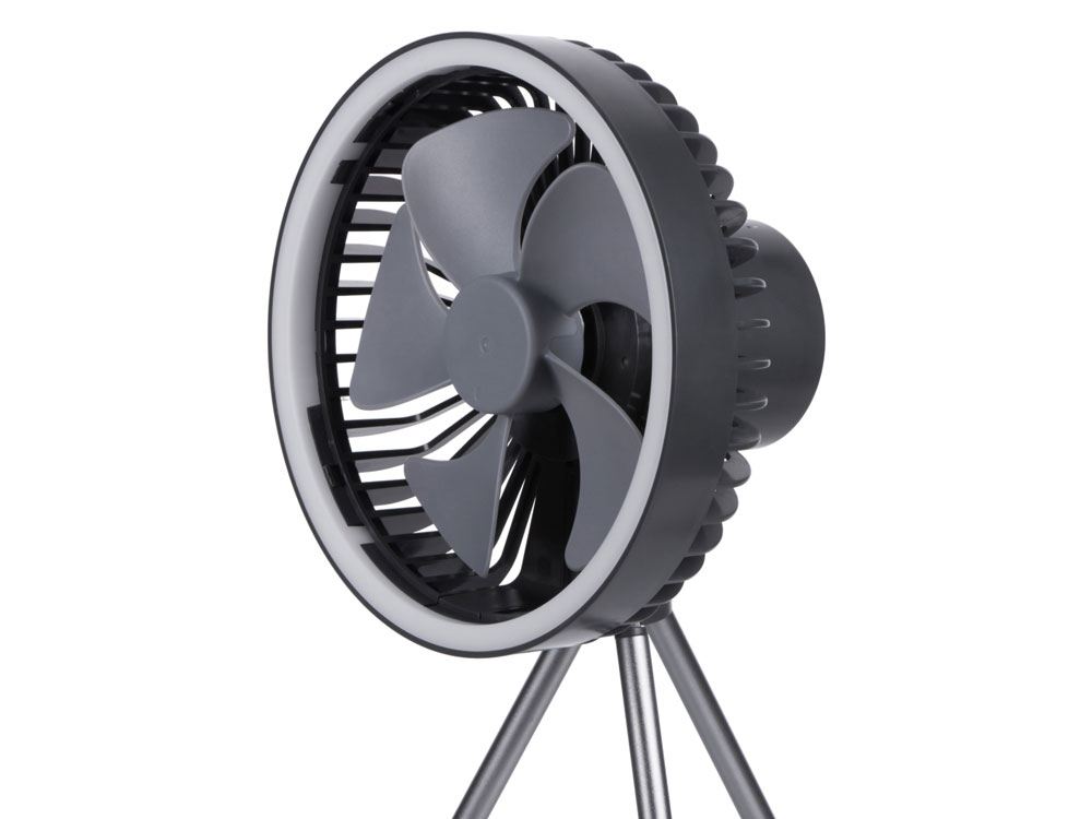 Портативный вентилятор с фонарем «Jon»