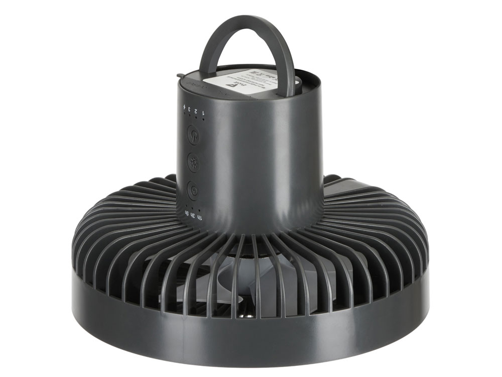 Портативный вентилятор с фонарем «Jon»