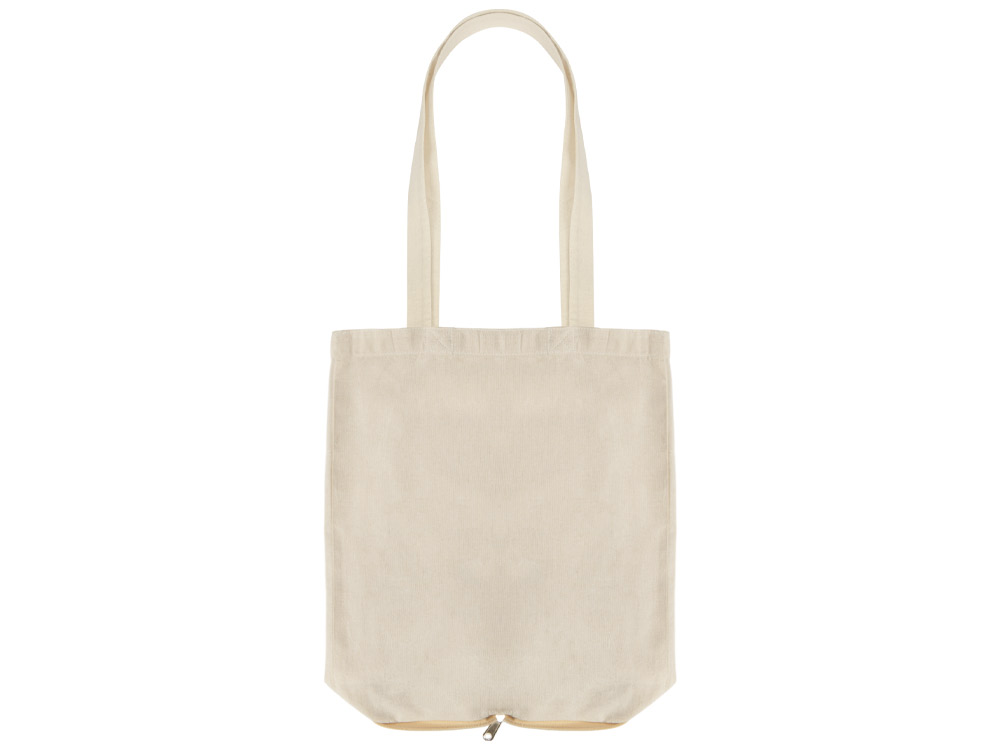 Складная сумка Jute из хлопка и джута с карманом