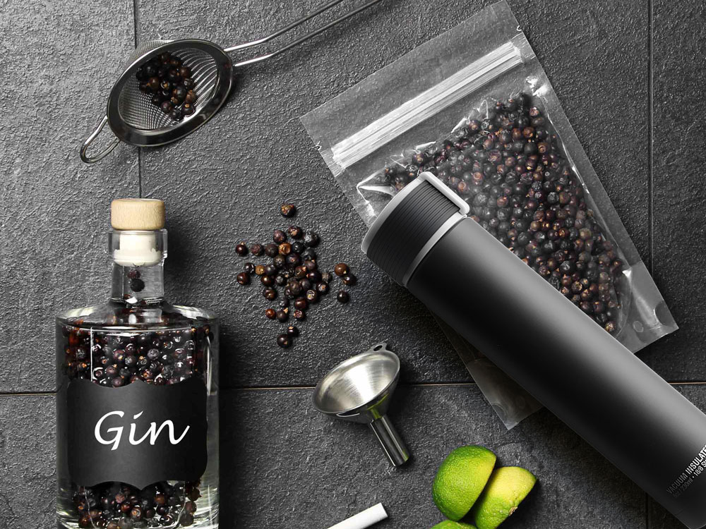Вакуумный термос с петелькой «SKINNY MINI», 230 мл