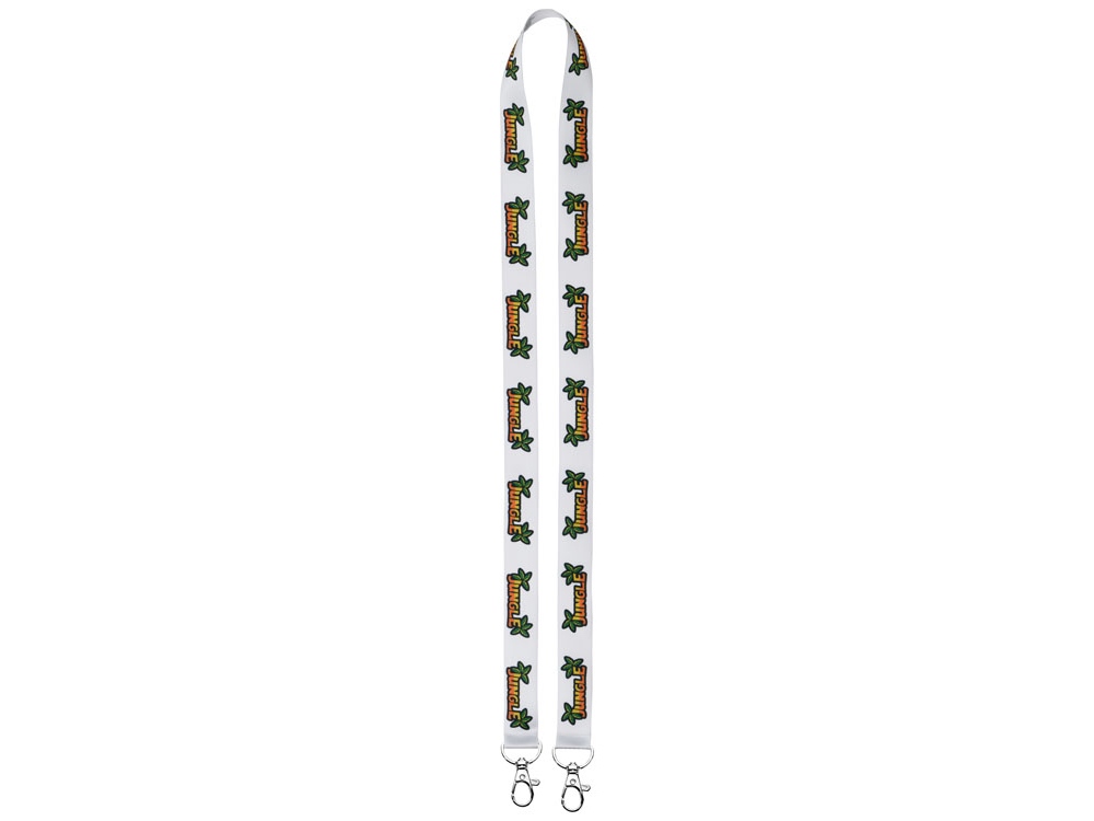 Ланъярд под сублимацию с 2-мя карабинами