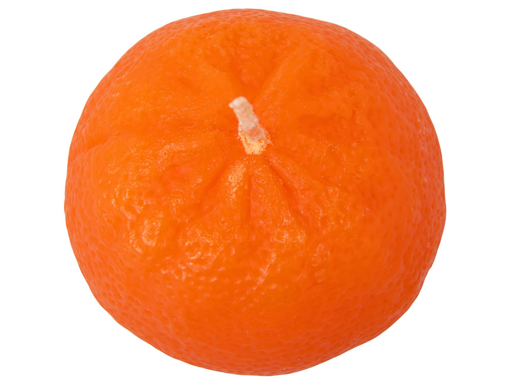 Набор свечей «Мандарины в сетке», без аромата