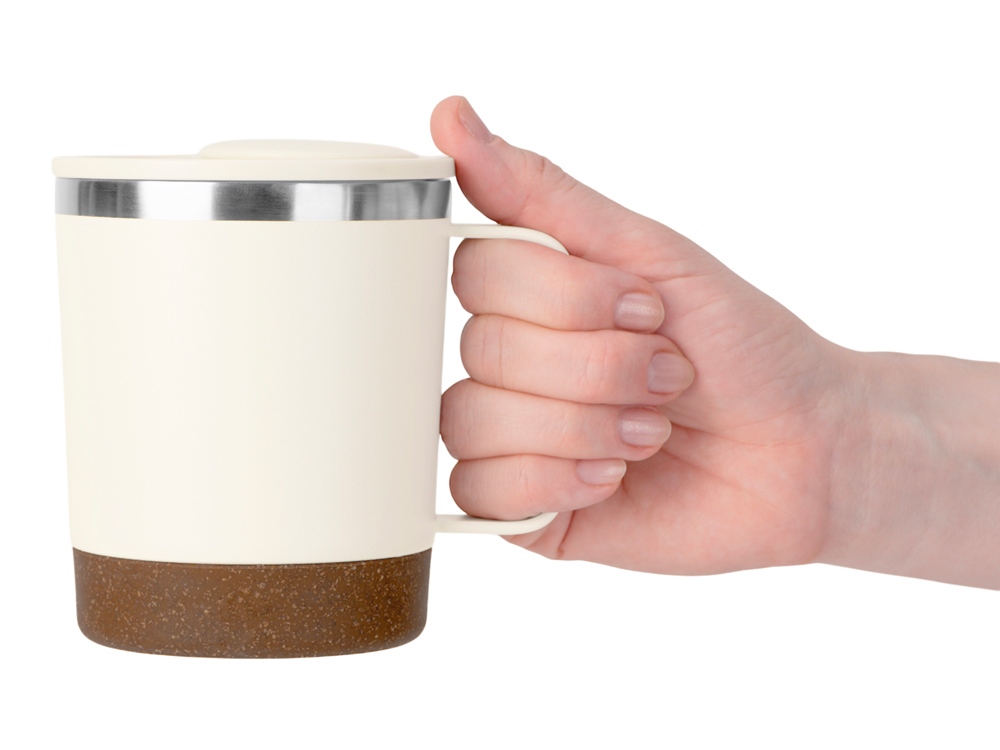 Стальная кружка с двойными стенками и магнитным клапаном «Swipe»