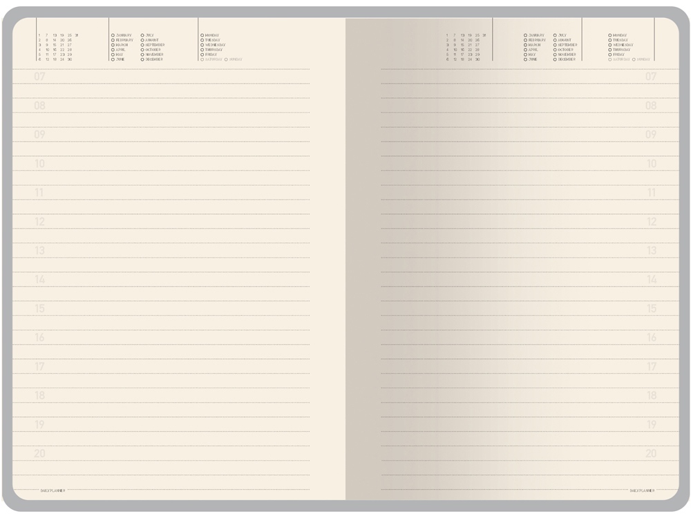 Ежедневник недатированный А5 «Megapolis Nebraska»