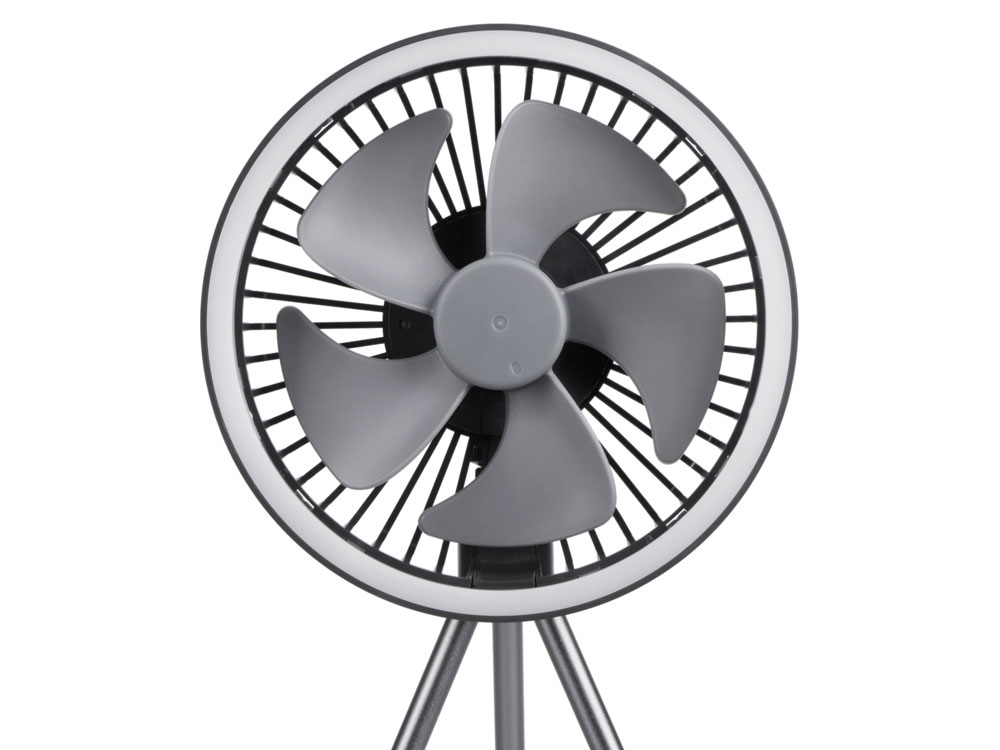 Портативный вентилятор с фонарем «Jon»