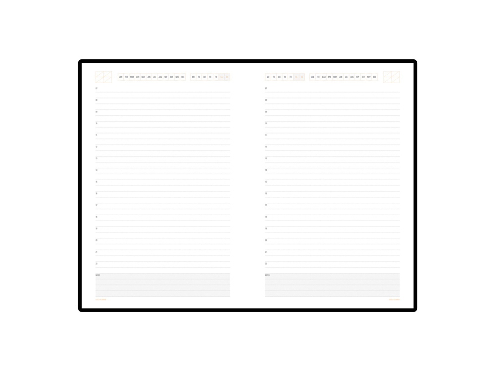 Ежедневник недатированный А5 «Mercury»