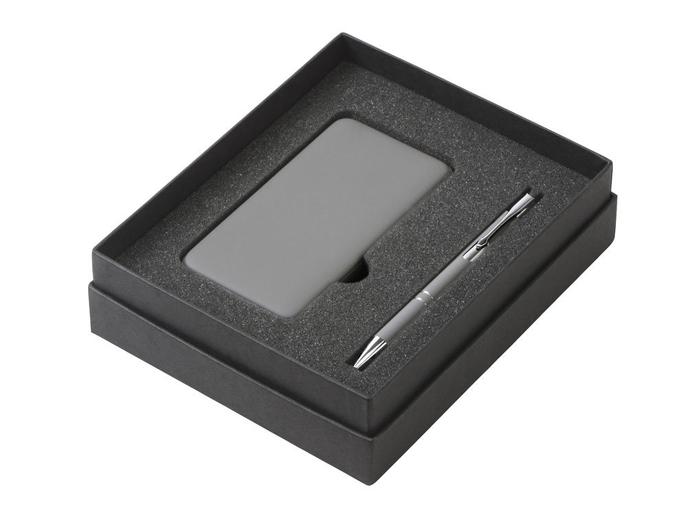 Подарочный набор "Color it" с металлической ручкой и повербанком