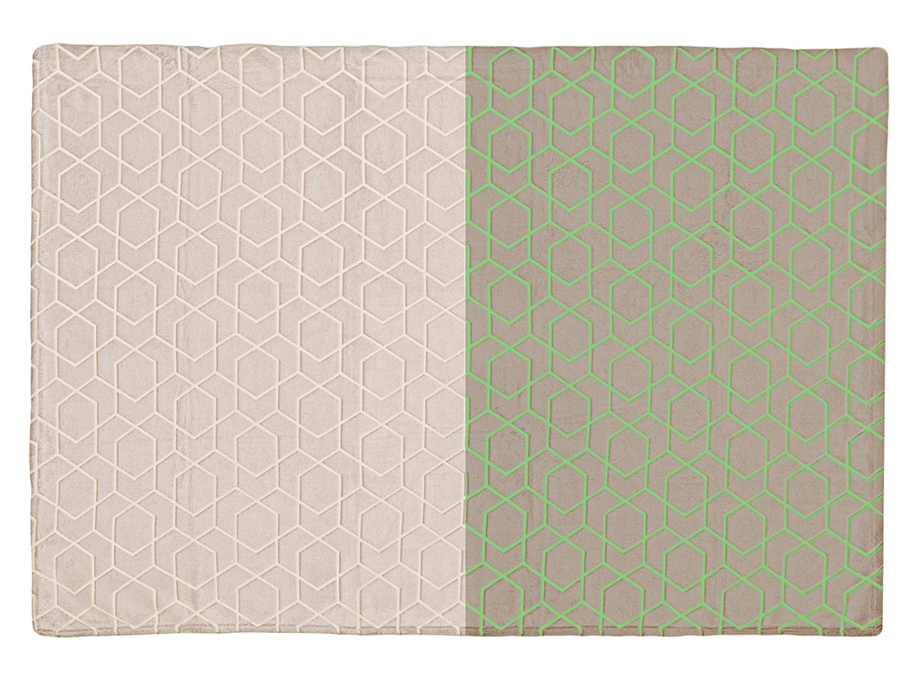 Светящийся в темноте плед «Lattice»