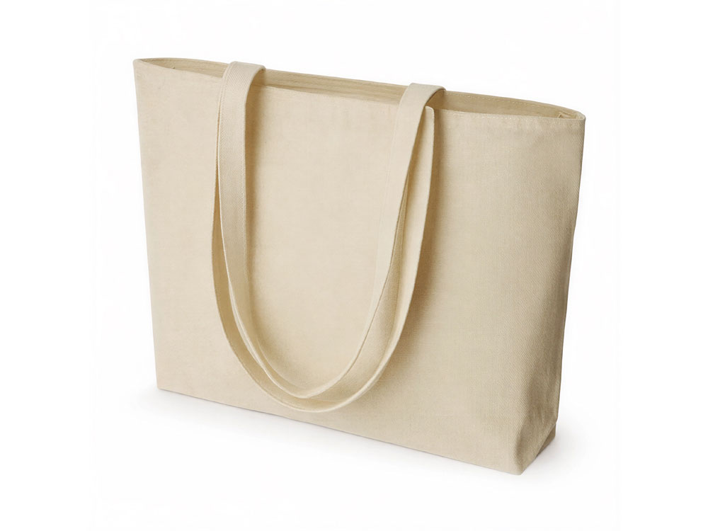 Сумка на молнии «Purch» из хлопка 340 г/м2