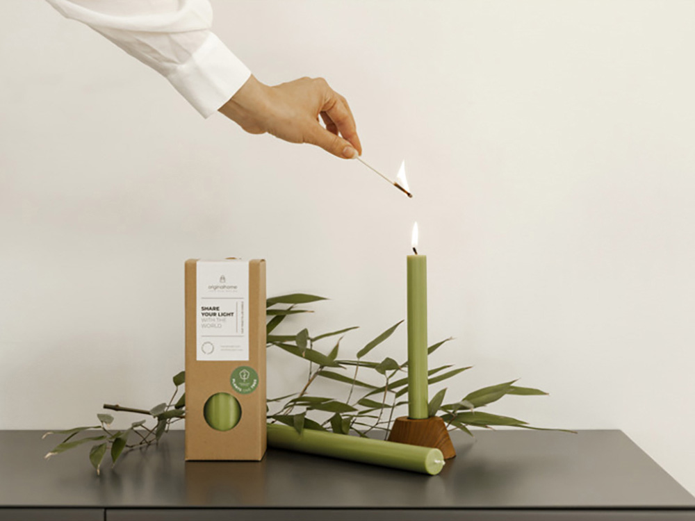 Набор столовых свечей, 10 шт.