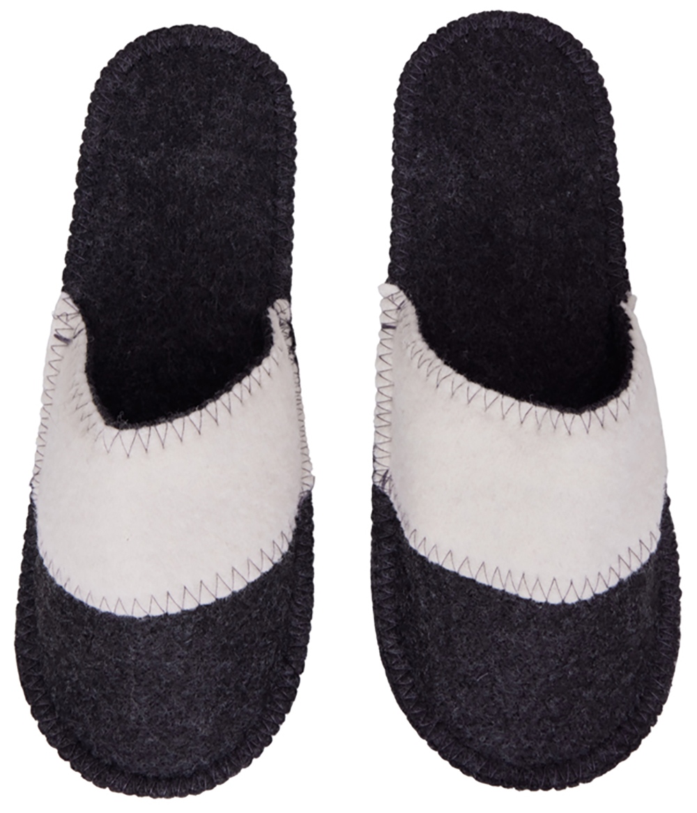 Тапочки двухцветные для бани и сауны «Healing»