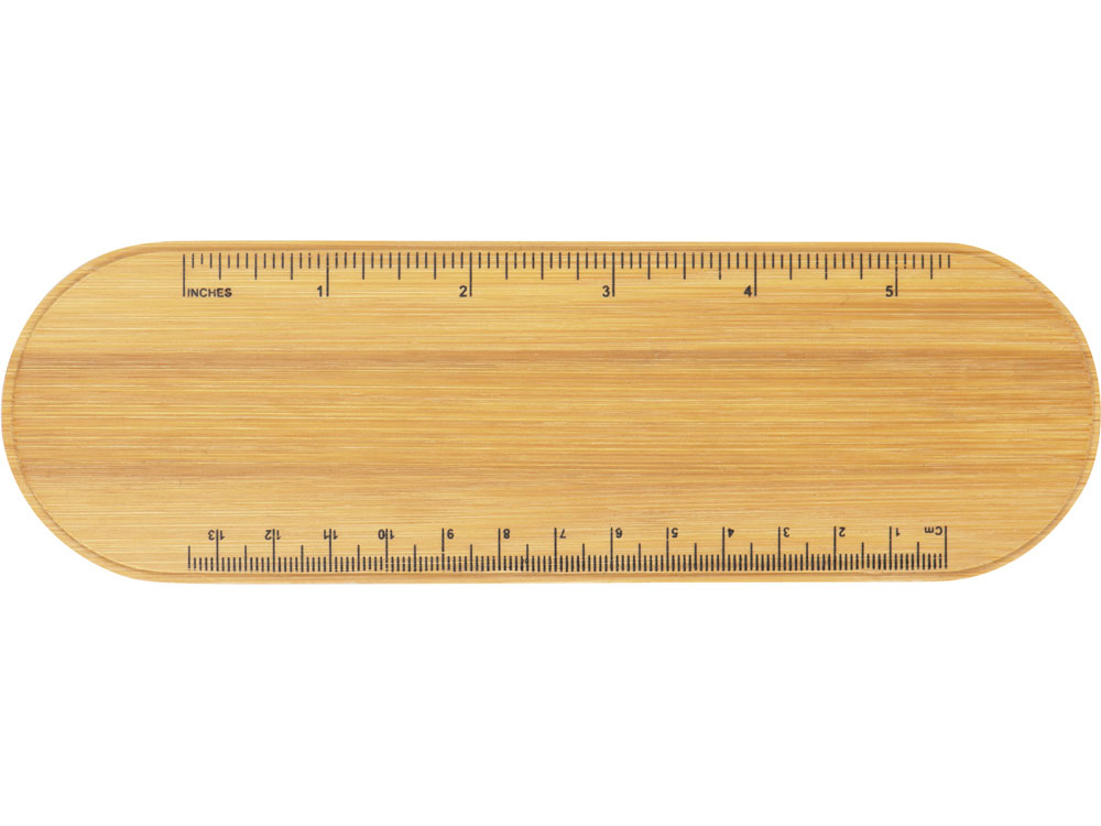 Пенал с линейкой и подставкой для телефона из бамбука «Haruki»