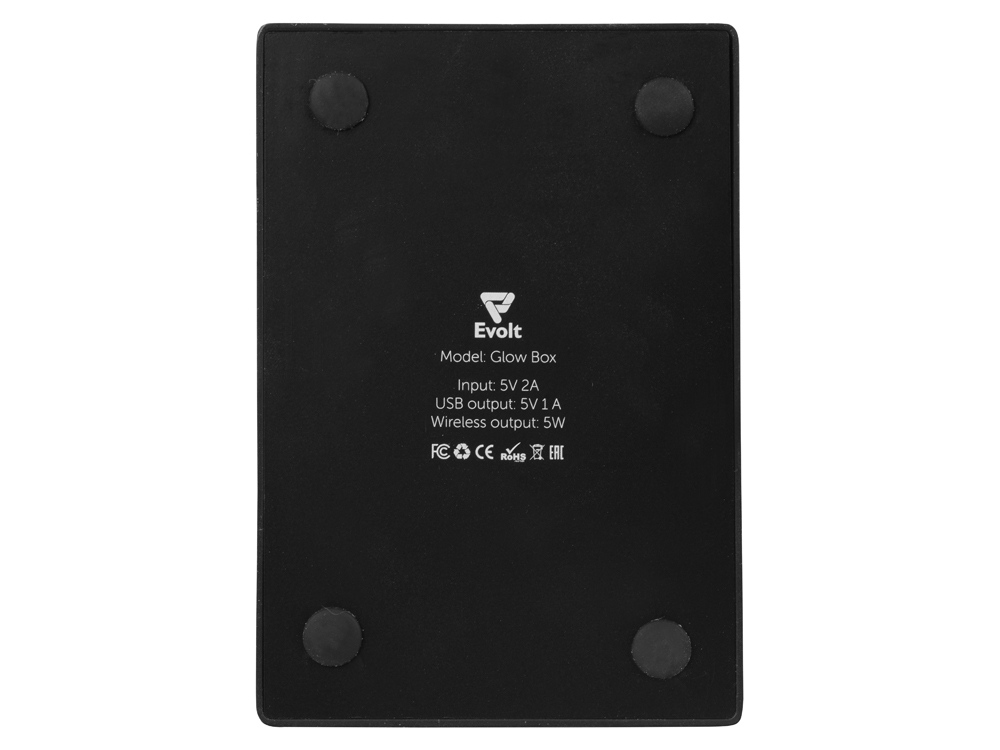Настольное беспроводное зарядное устройство «Glow Box»