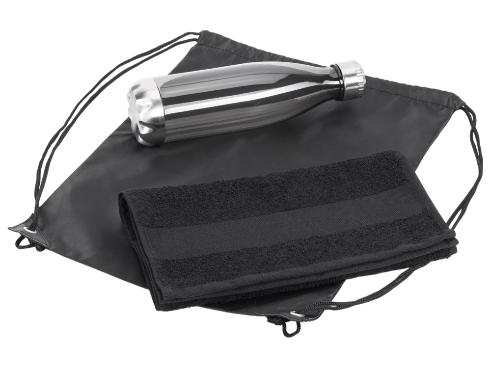 Спортивный набор с бутылкой и полотенцем «Beginner»