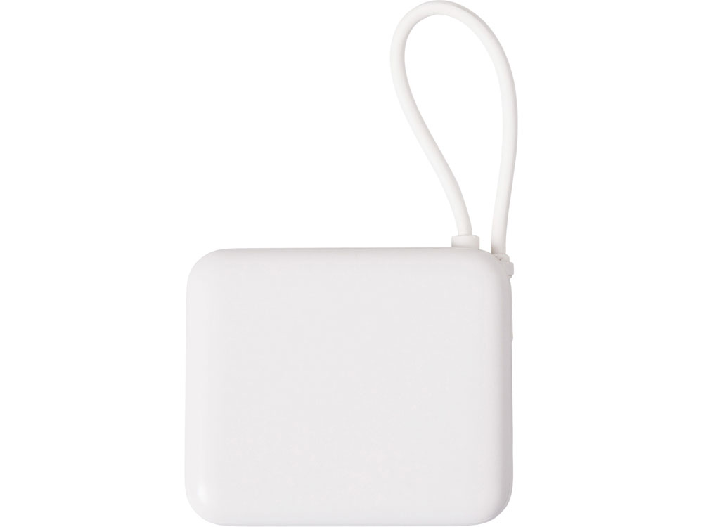 Внешний аккумулятор со встроенным кабелем «Liri», QC/PD, 10000 мАч