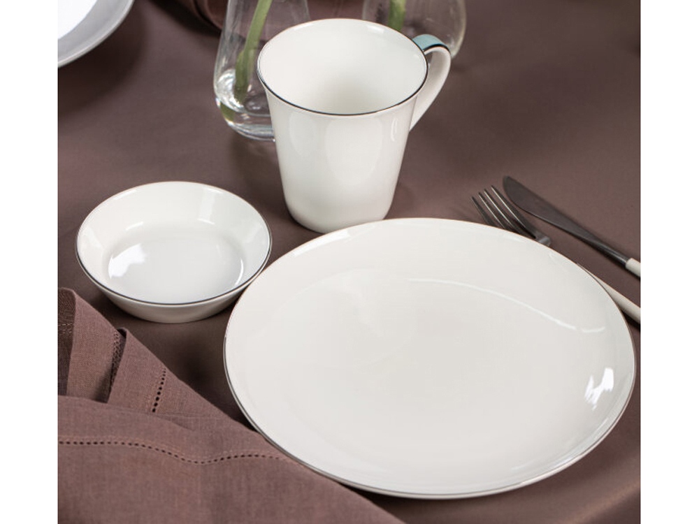 Тарелка «PLATE UNI SLV»