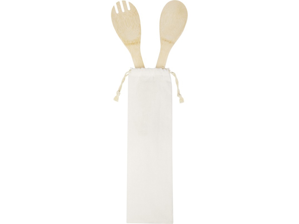 Набор из бамбуковой ложки и вилки «Endiv»