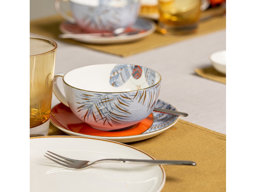 Тарелка «PLATE UNI GLD»