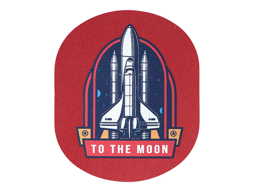 Патч «Овал», nubuk