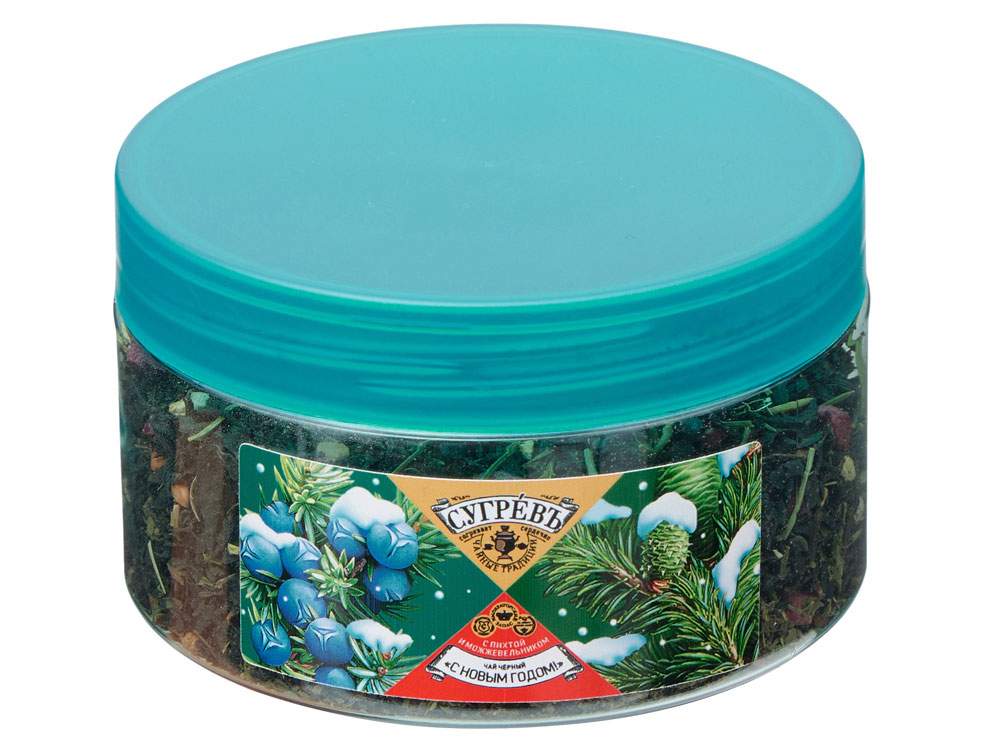 Чай черный с можжевельником и пихтой «С НОВЫМ ГОДОМ !»