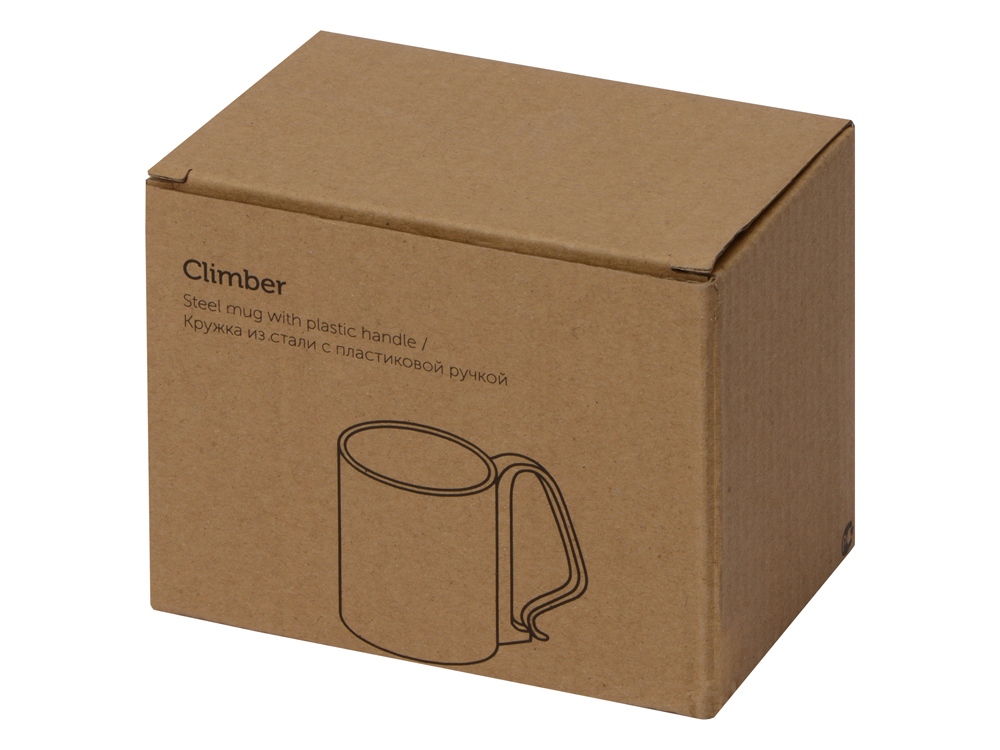 Стальная кружка с двойными стенками «Climber»