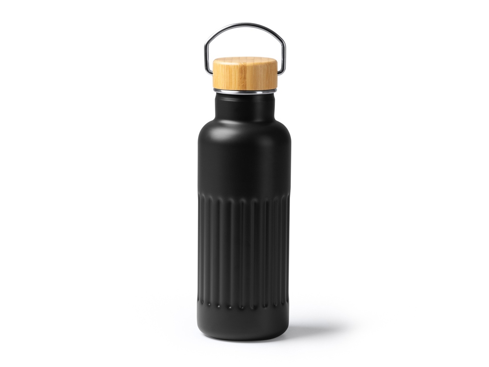 Термобутылка «Нобук» с бамбуковой крышкой, 500 мл