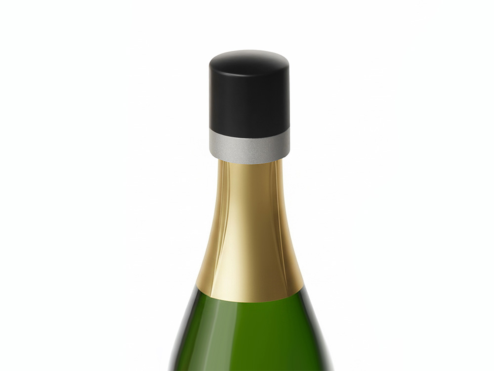 Набор из двух бокалов и пробки для шампанского «Bubbly Bliss»