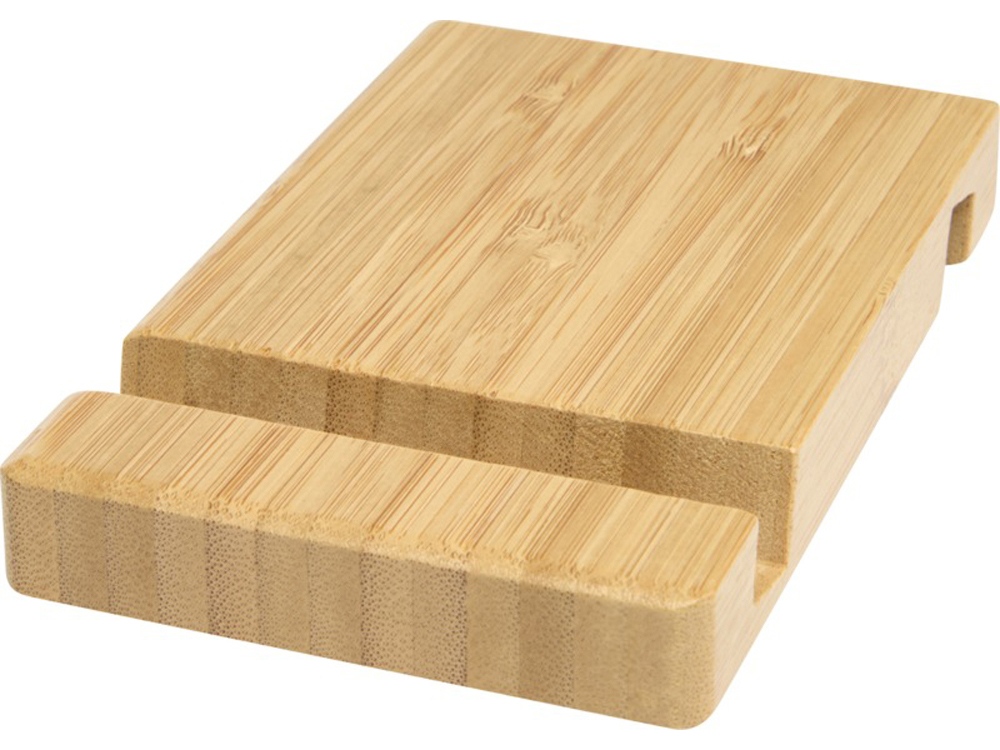 Подставка для телефона и планшета бамбуковая «Bubup»