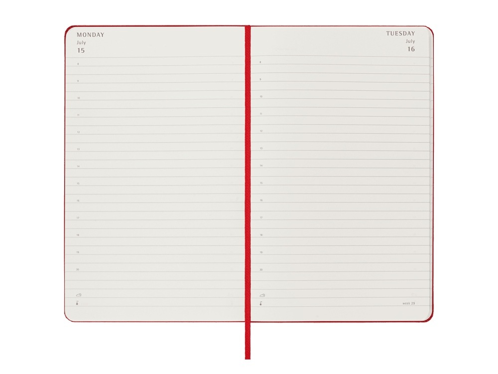 Записная книжка датированная А5 (Large) Classic на 2024 г.