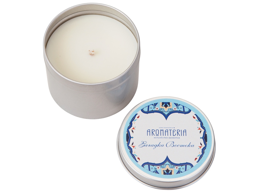 Набор: платок «Арабески» и свеча «Загадка Востока»