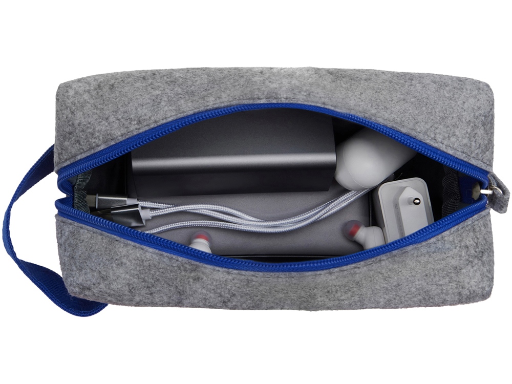 Органайзер для электроники и проводов «Felt» из RPET-фетра с ручкой