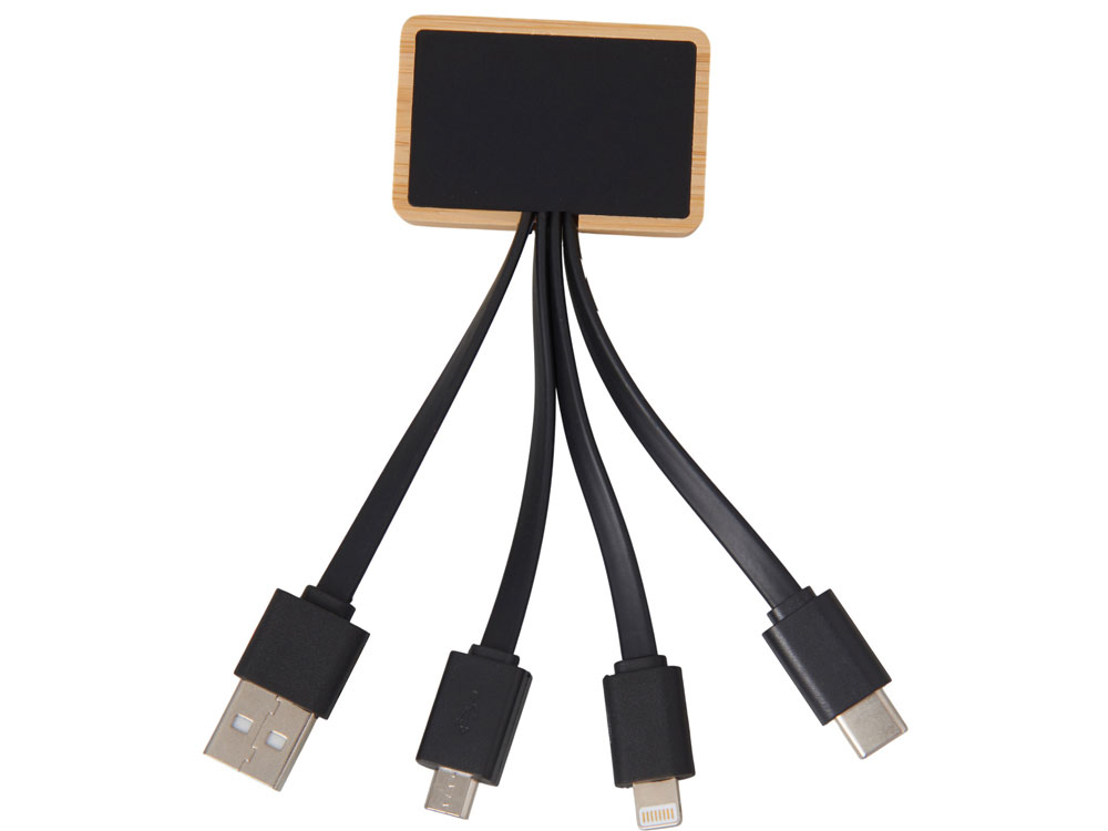 Кабель 3-в-1 с подсветкой лого «Reedia S6»