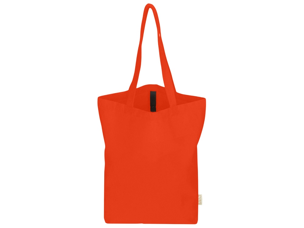 Сумка Fixy из переработанного хлопка 220 г/м2 с фиксирующей лентой