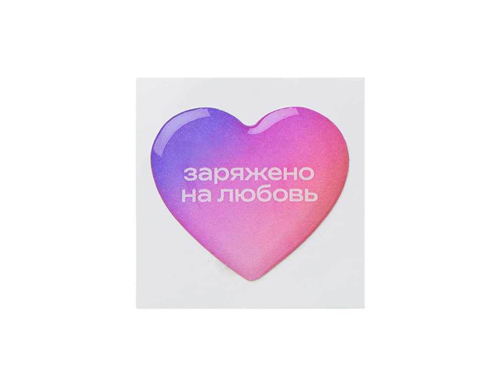 Объемный стикер из смолы