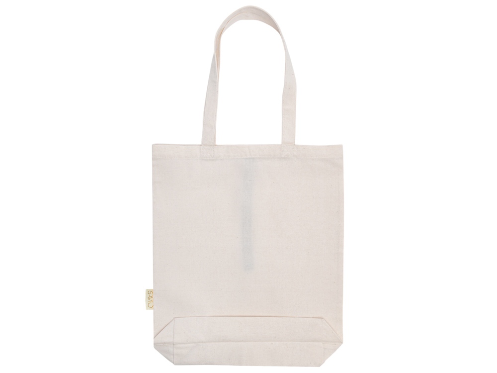 Сумка Fixy из переработанного хлопка 220 г/м2 с фиксирующей лентой