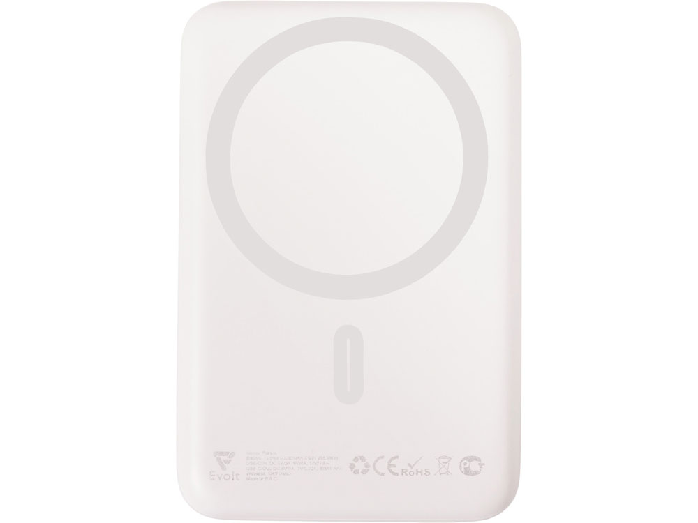 Магнитный внешний беспроводной аккумулятор «Polarix», QC/PD, 10000 мАч