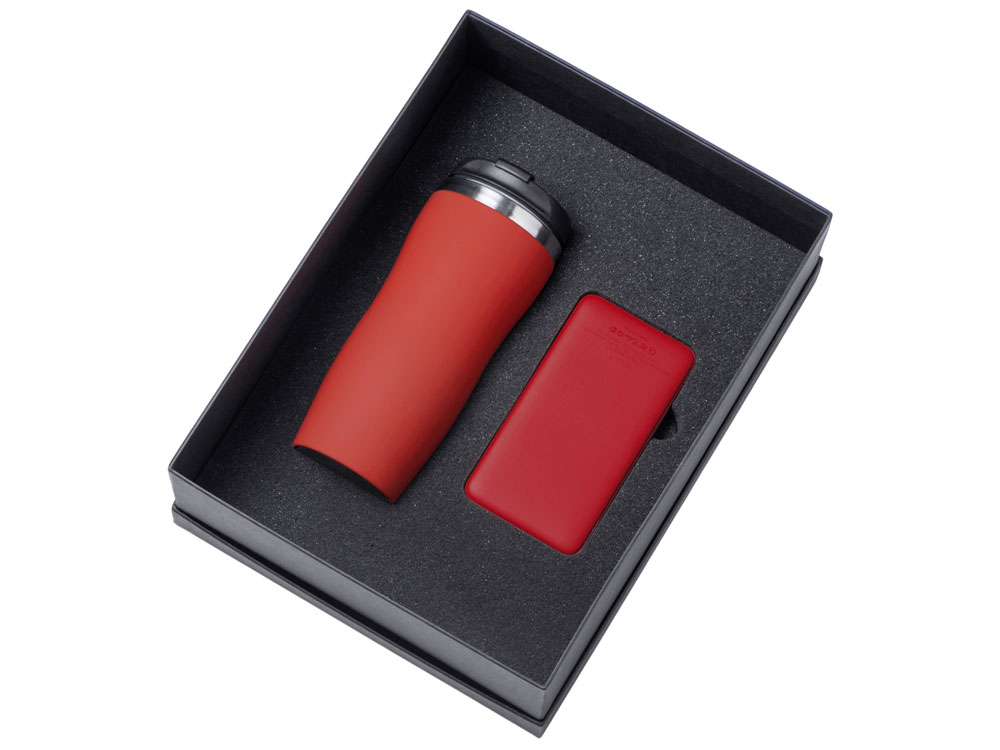 Подарочный набор "COLOR IT" c термокружкой и повербанком