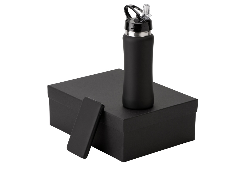 Подарочный набор «COLOR IT» с бутылкой для воды и повербанком 