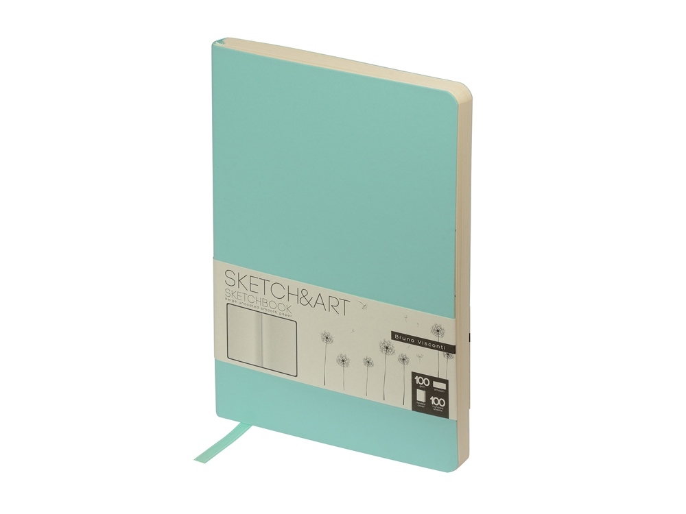 Скетчбук А5 «Sketch & Art» 100 г/м2, soft-touch