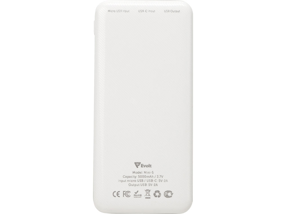 Внешний аккумулятор «Mini-5», 5000 mAh