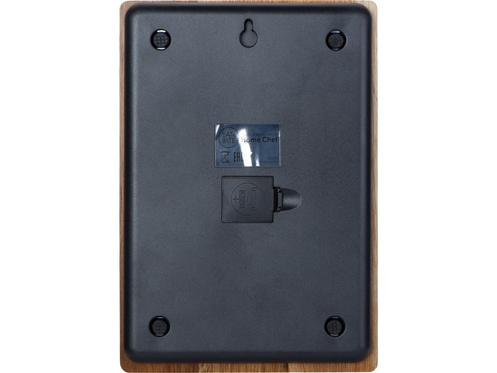 Кухонные весы из акации «Home Chef»