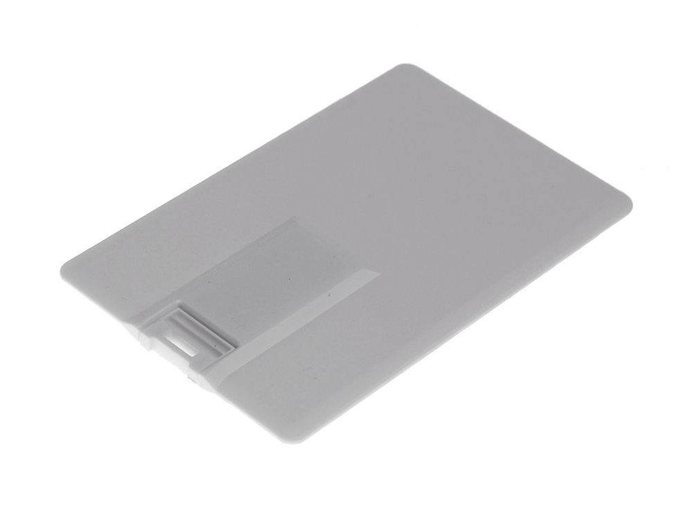 USB 3.0- флешка на 256 Гб в виде визитки, с раскладным чипом