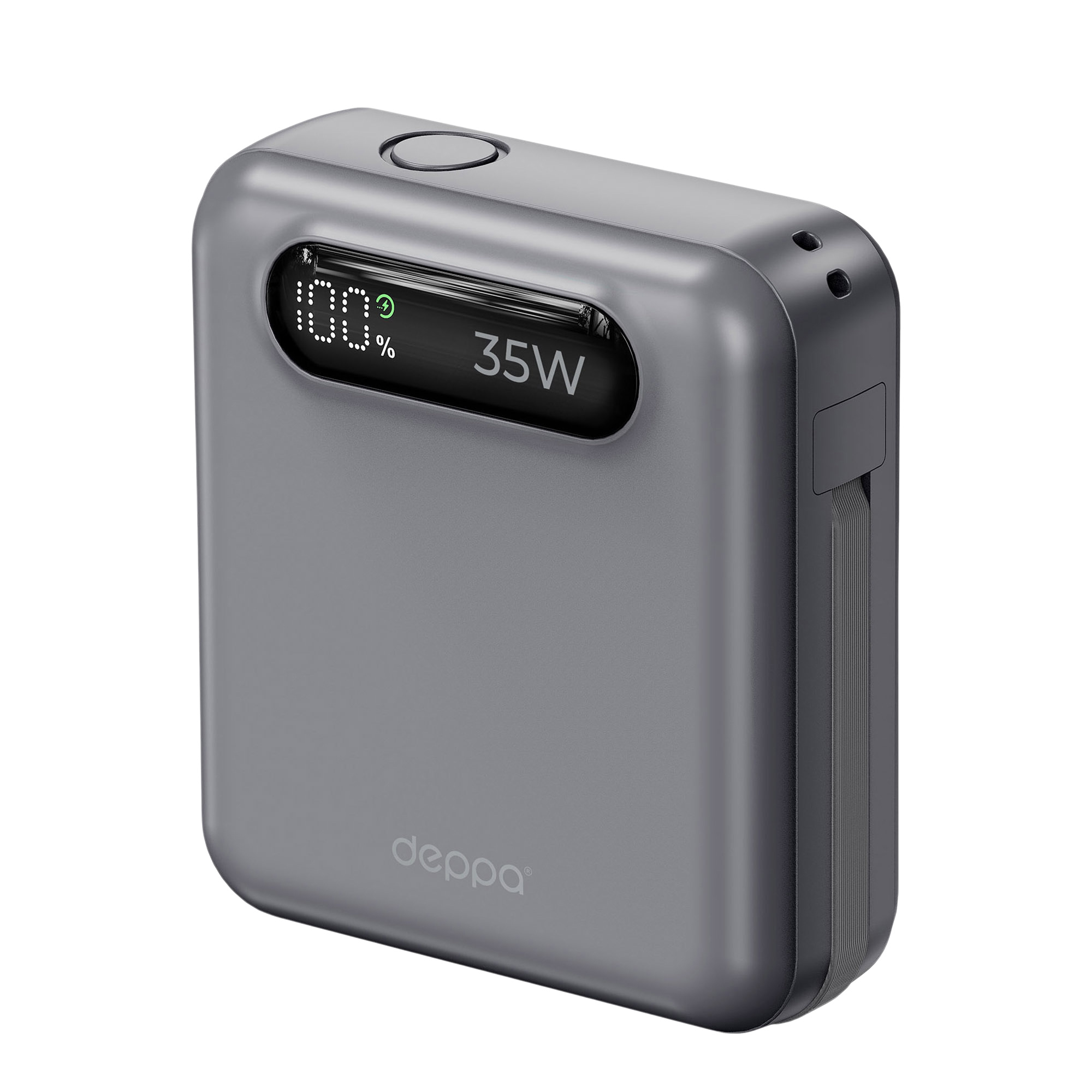 Внешний АКБ NRG Turbo Cable 10000 mAh, 35Вт