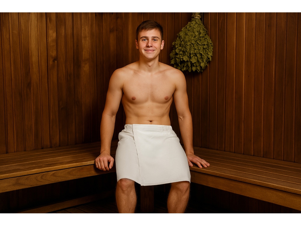 Килт для бани холщовый «Retreat», мужской