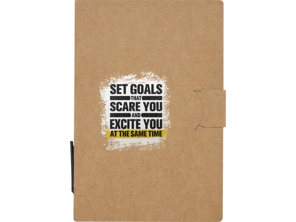 Блокнот «Swift» со стикерами и шариковой ручкой