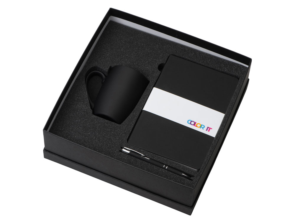Подарочный набор «COLOR IT» с блокнотом, ручкой и кружкой