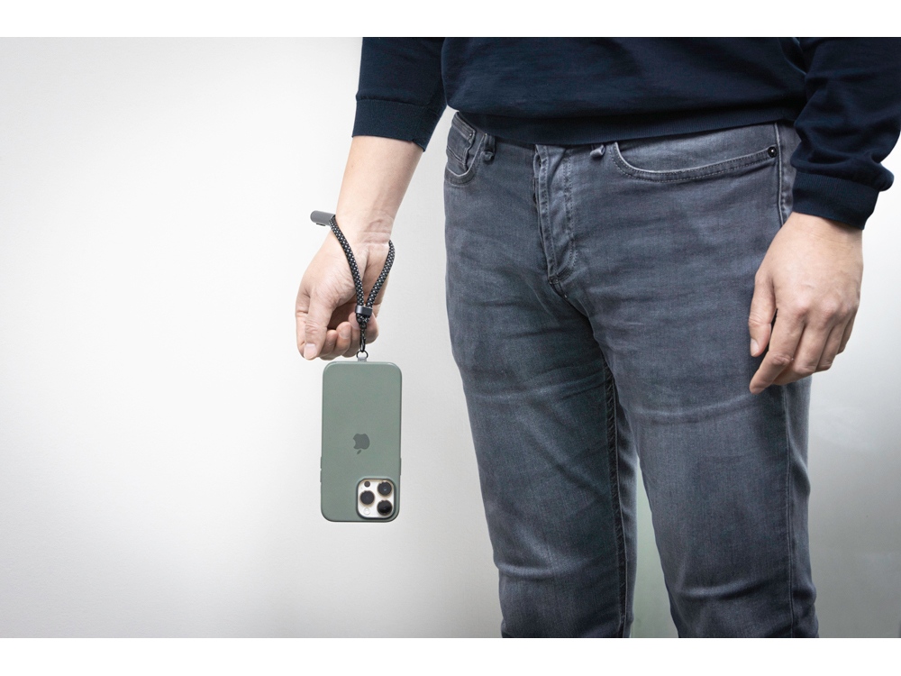Ремешок-держатель для телефона с зарядным кабелем USB-C - USB-C «Lany Wristband Charge Eco»