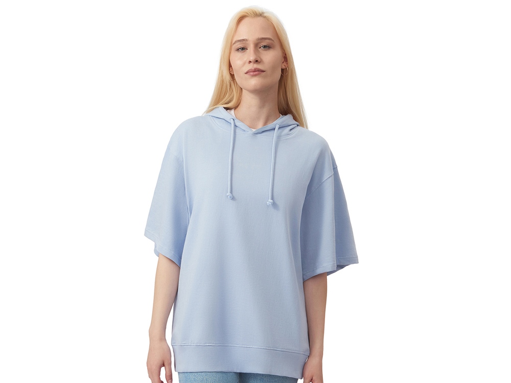 Худи оверсайз с коротким рукавом «Warsaw» унисекс