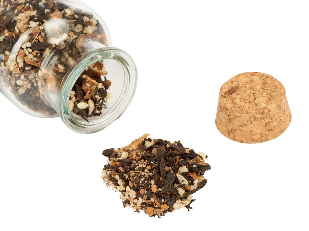 Чай черный с соком имбиря, корицей и мёдом, мини